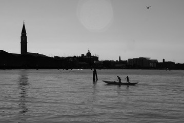 Venice silhouette