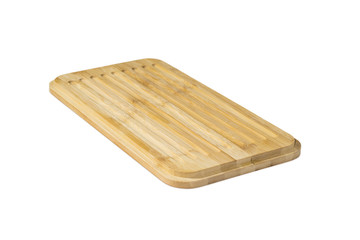 Cutting board isolated on white background