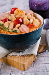 Thick vegetable soup