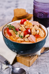 Thick vegetable soup