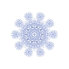 Abstract snowflake