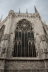 detail of Duomo di Milano