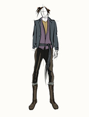 Fototapeta premium Fashion men