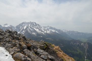 Fototapeta na wymiar rocks of alps