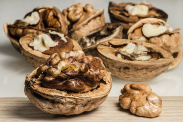 Walnut close-up