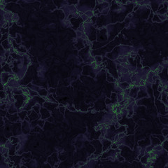 Black veined marble texture, digital illustration art work.