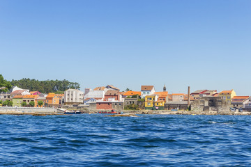 Seafront in Arousa Island