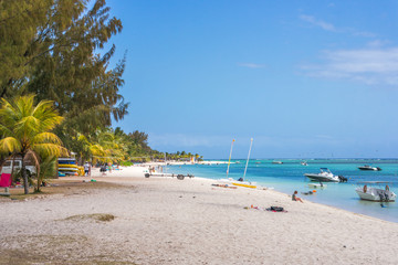 Le Morne public beach, Mauritius