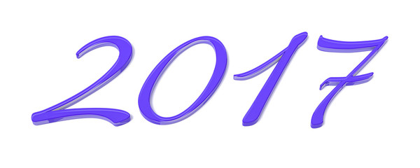 purple happy new year 2017