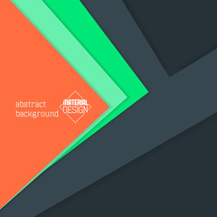 Abstract background digital design, material design template