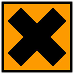 Pictogramme produit chimique : Irritant