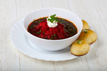 Borsch soup