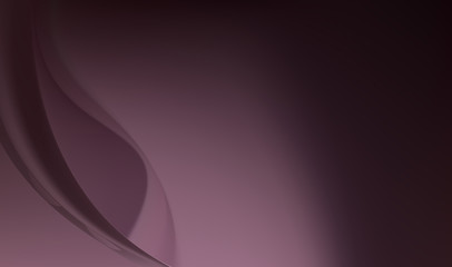 Elegant purple silk background shimmers with light and dark wave