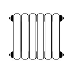 radiator flat icon - 129801134