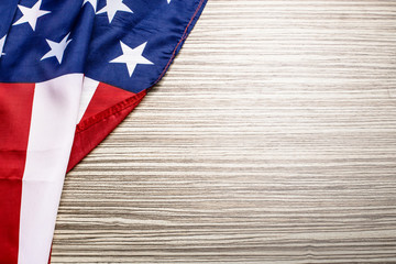 Fototapeta na wymiar American flag background