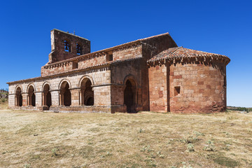 Chapel of Santa Mar&iacute;a. Tiermes, Soria, Castilla y Le&oacute;n, Spain, Europe.  