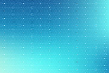 Geometric pattern with connected line and dots. Graphic background connectivity. Modern stylish polygonal backdrop for your design. Vector illustration.