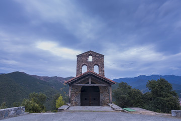 Ermita de San Miguel (Santo Toribio de Liebana, Cantabria - España).