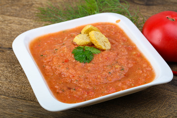 Gazpacho tomato soup