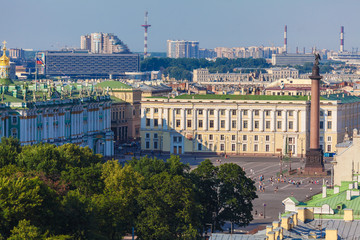 Obraz premium Aerial View from Isaac Cathedral, Saint Petersburg