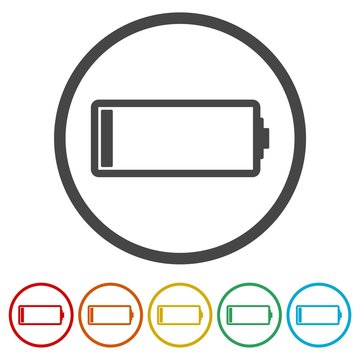 Battery low icon