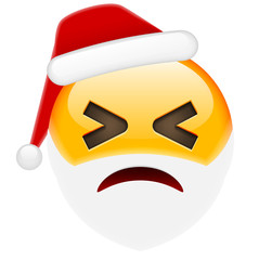 Winky Smile Emoticon for Christmas and New Year