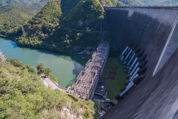 The Bhumipol Dam an arch gravity type dam on the Ping River, Northern Thailand Projects initialted...