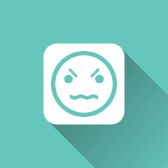 angry emotion icon