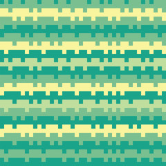 Abstract texture railways striped pixel seamless background cyan