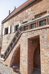 Fototapeta na wymiar Lithuanian Gothic House