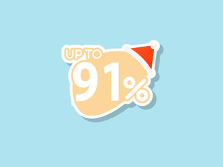 offers 91% discount for Christmas