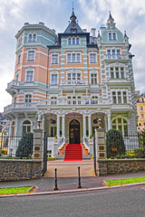Mansion in Karlovy Vary in Czech republic