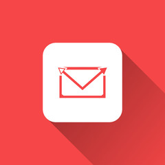 mail sign. icon design