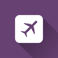 plane icon. vector illustration