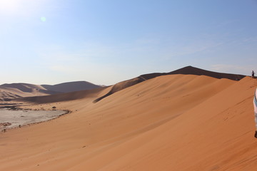 Fototapeta na wymiar Sossusvlei Namib