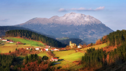 aramaio valley in Basque Country