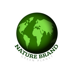 Isolated nature logo