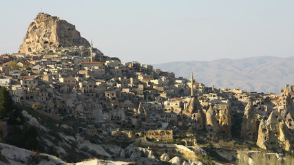 Fototapeta na wymiar Uçchisar,dove valley, Cappadocia, turkey