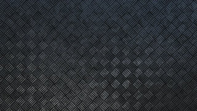 Dark steel square pattern texture background seamless loop. 3D animation