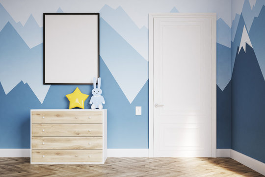 Baby's room with a wardrobe