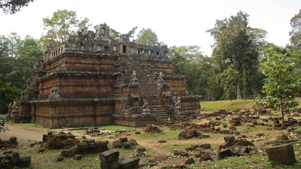 Fototapeta premium Phimeanakas Temple,Celestial Palace,Angkor, Cambodia
