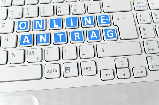 Antrag online stellen