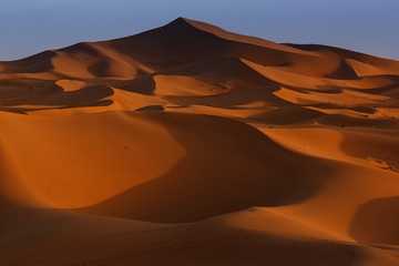 Fototapeta na wymiar Merzouga, Marokko, Erg Chebbi, Sahara, Wueste 