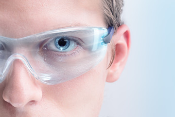 Futuristic goggles