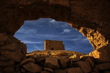 Marokko, Kasbah, Ait Ben Haddou,  Festungshuegel
