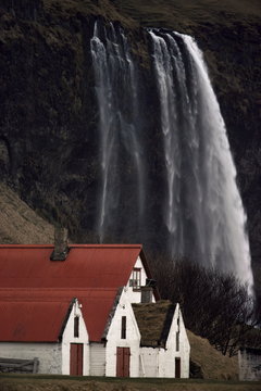 Seljalads Foss, southern area, Iceland