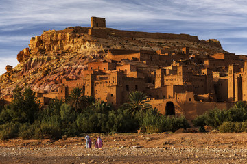 Ait Ben Haddou, Marokko, Kasbah, Unesco Weltkulturerbe