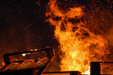 flame with face in it