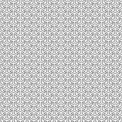 Seamless Arabic intersecting geometric pattern