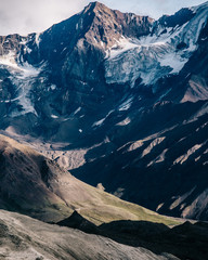 glacial mountain view